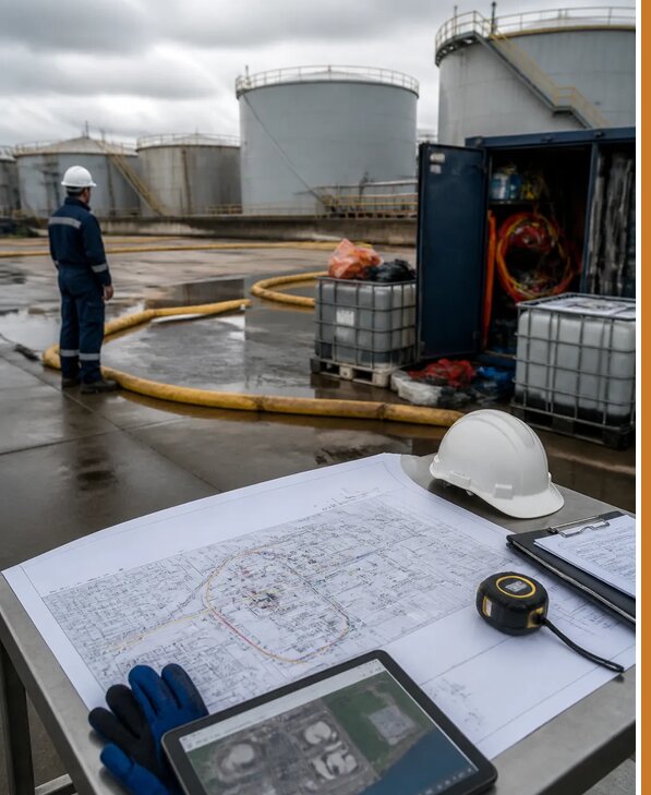 Разработка плана ликвидации разливов нефти в Воркуте